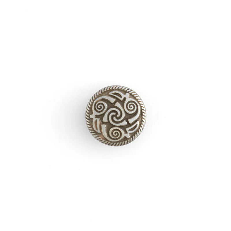 Spiral Button Concho