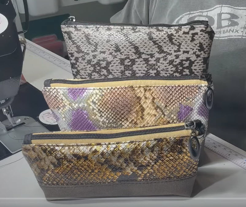 Tulip Trio Pouches Set of 3