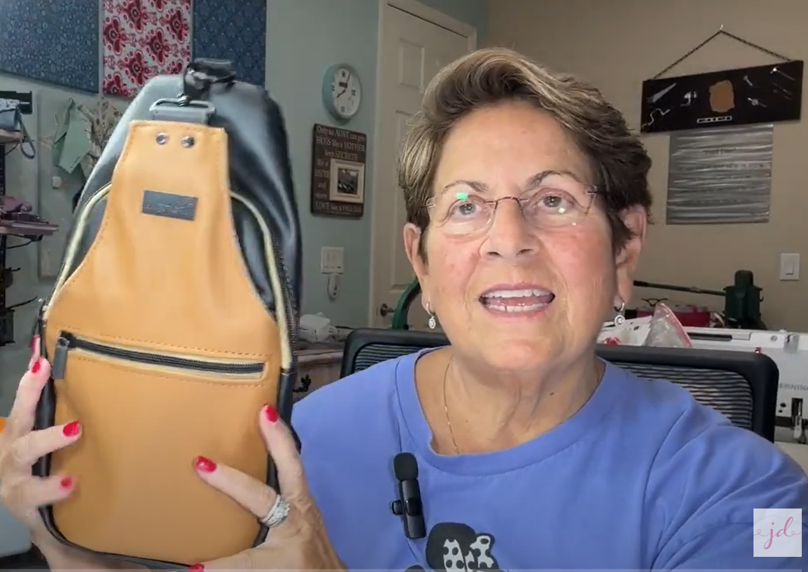 Retro Style Sling Bag a pattern by Kandou