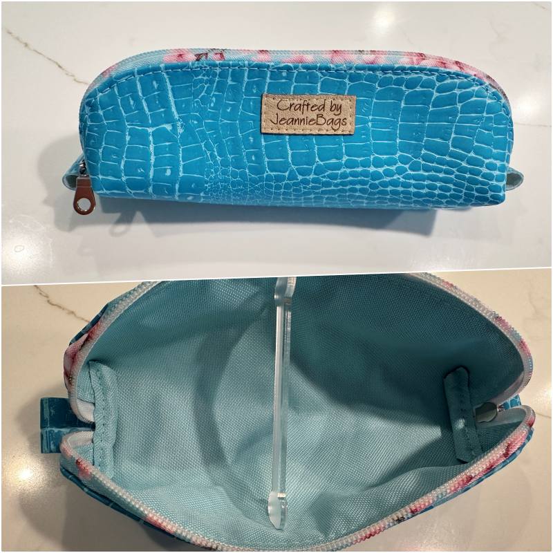 Pencil Pen Case Back to School or Purse Organizer - Jordan Pouch