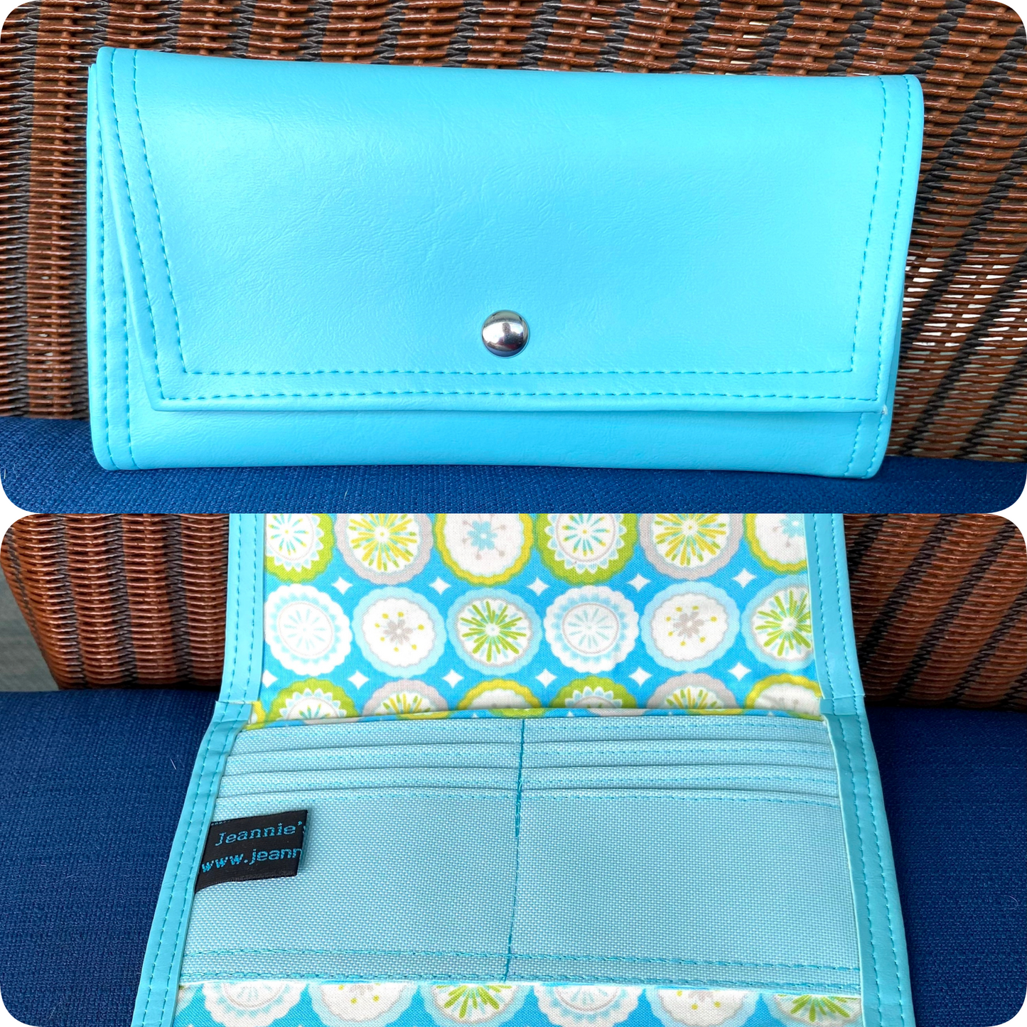 Architect Ladies Wallet Choose your fabric