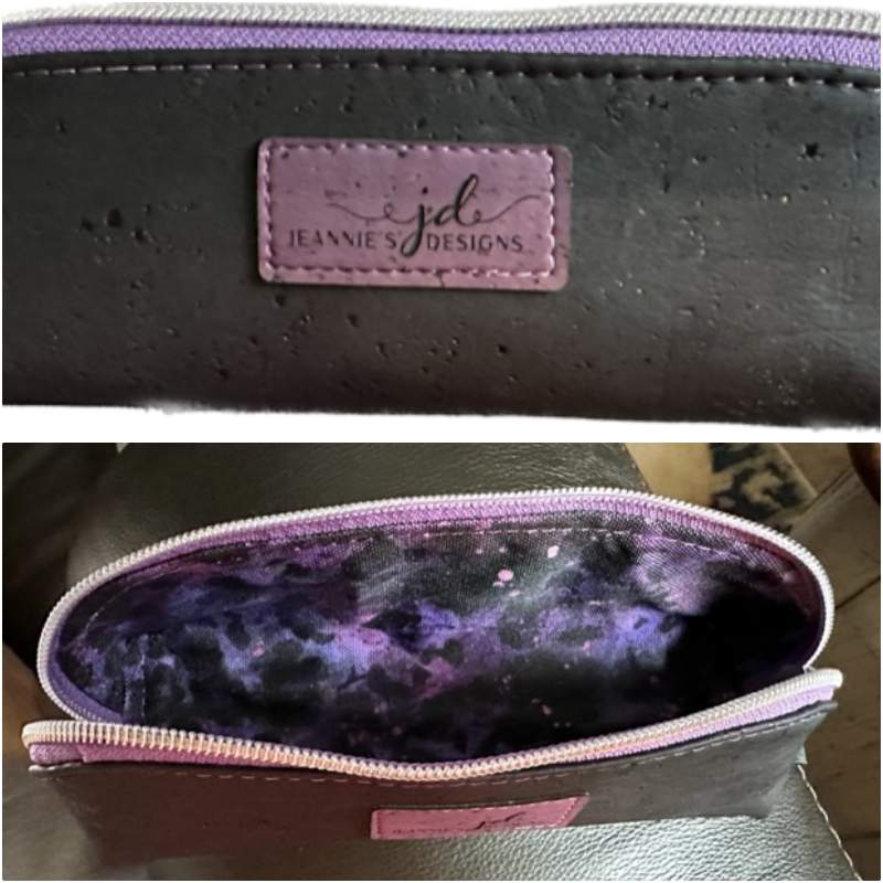 Pencil Pen Case Back to School or Purse Organizer - Jordan Pouch