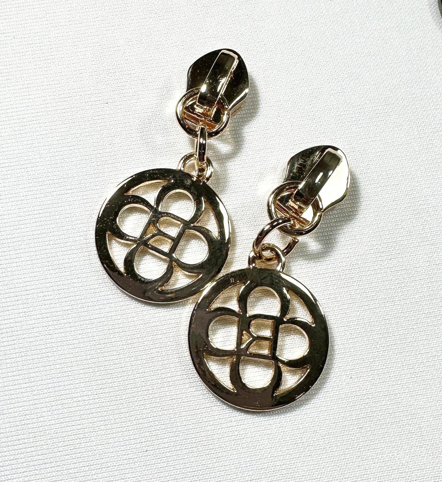 #5 Zipper Pull Petals Set of 4