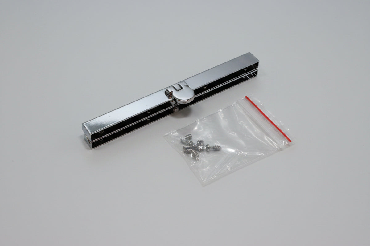 Purse Bar Clasp Sold Individually 4.5" Solid & Embossed