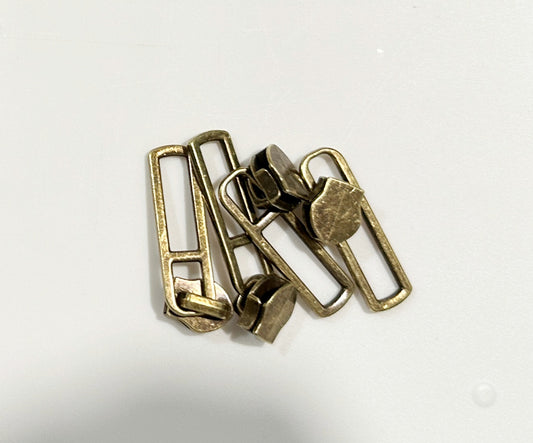 #5 Zipper Pulls Open Bar Sets of 4