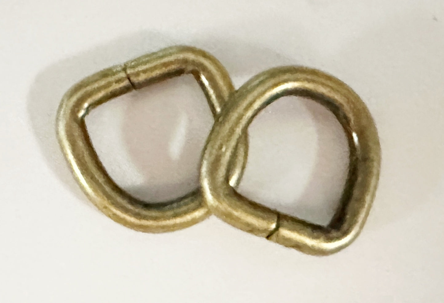 1/2" D Ring Set of 2