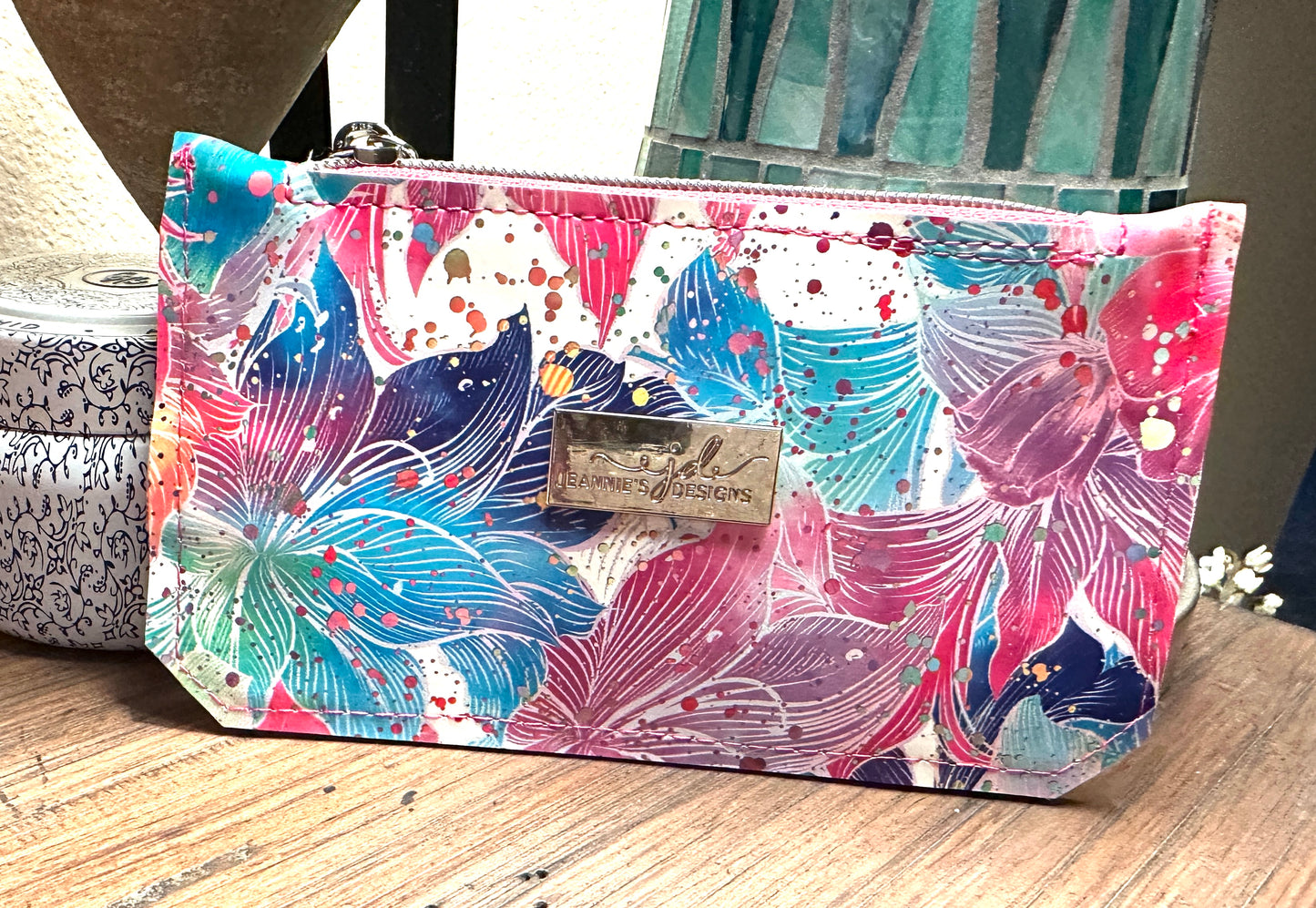 Handbag Purse Set Wallet Pouch & Eye (Sun) glass Case