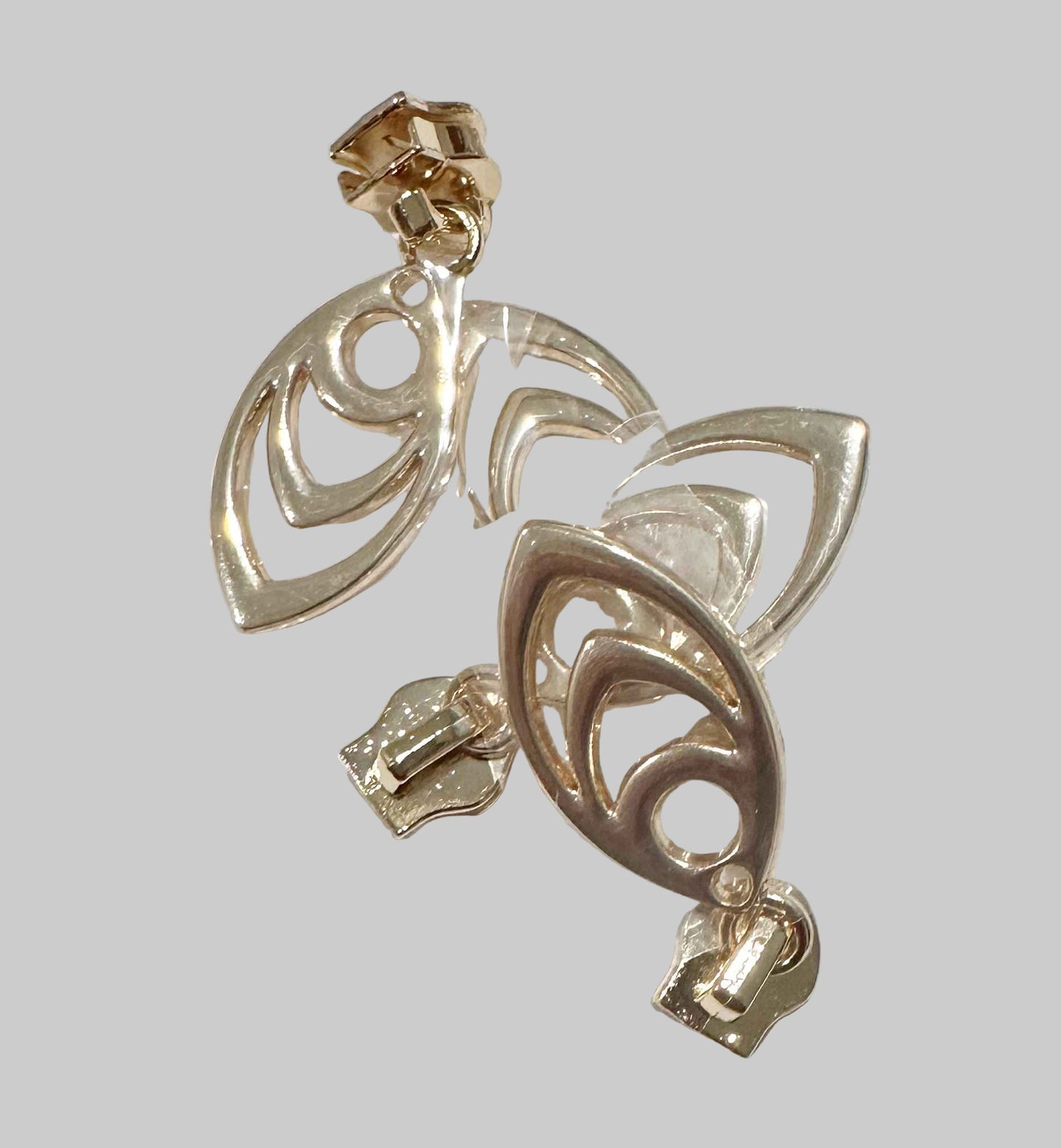 #5 Zipper Pulls Oval Dangle Sets of 4