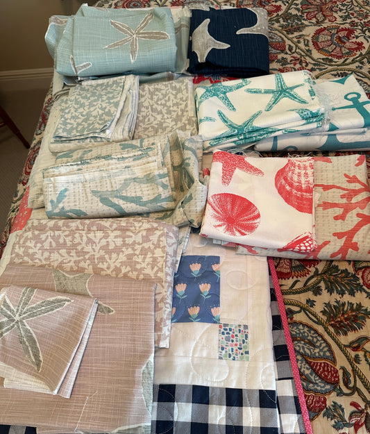 Coastal Home Dec Fabric Bundle