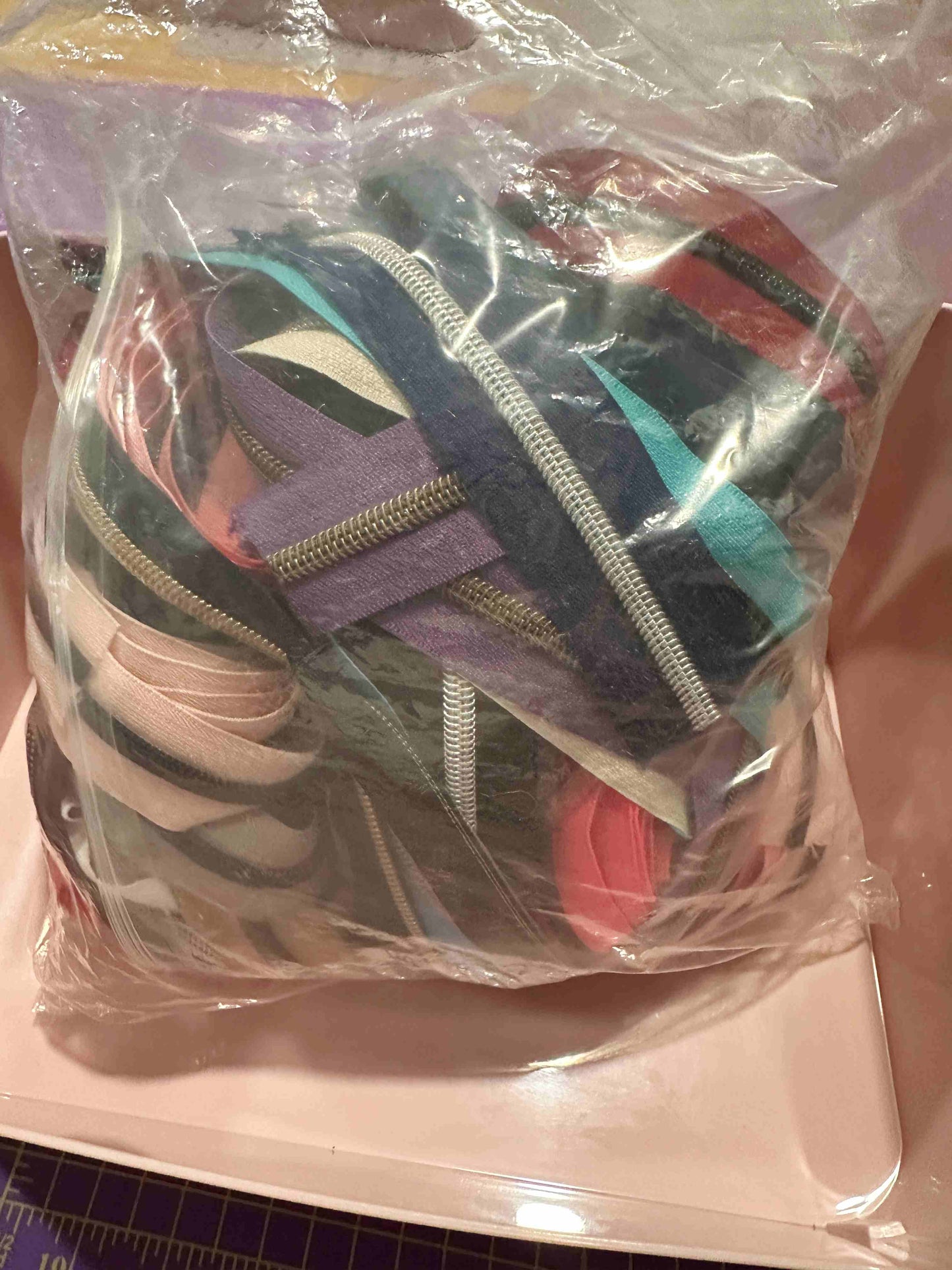 Zipper Tape or Webbing Pieces