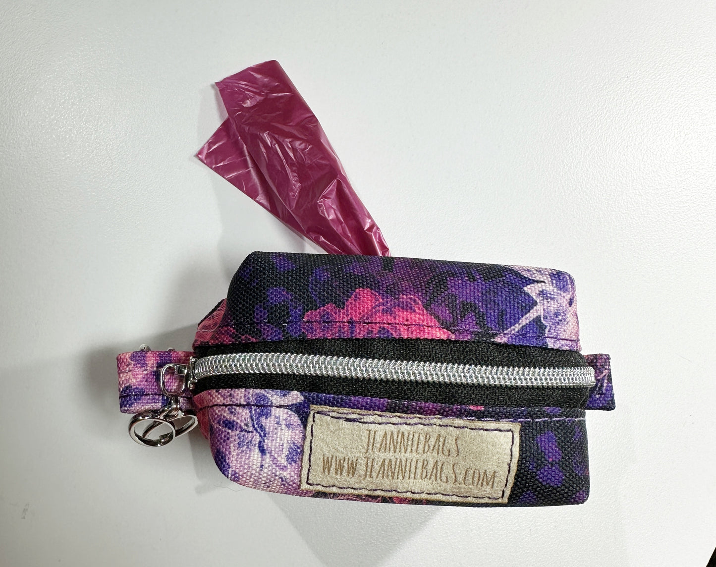 Doggie Poop Bag Holder with Swivel Clasp