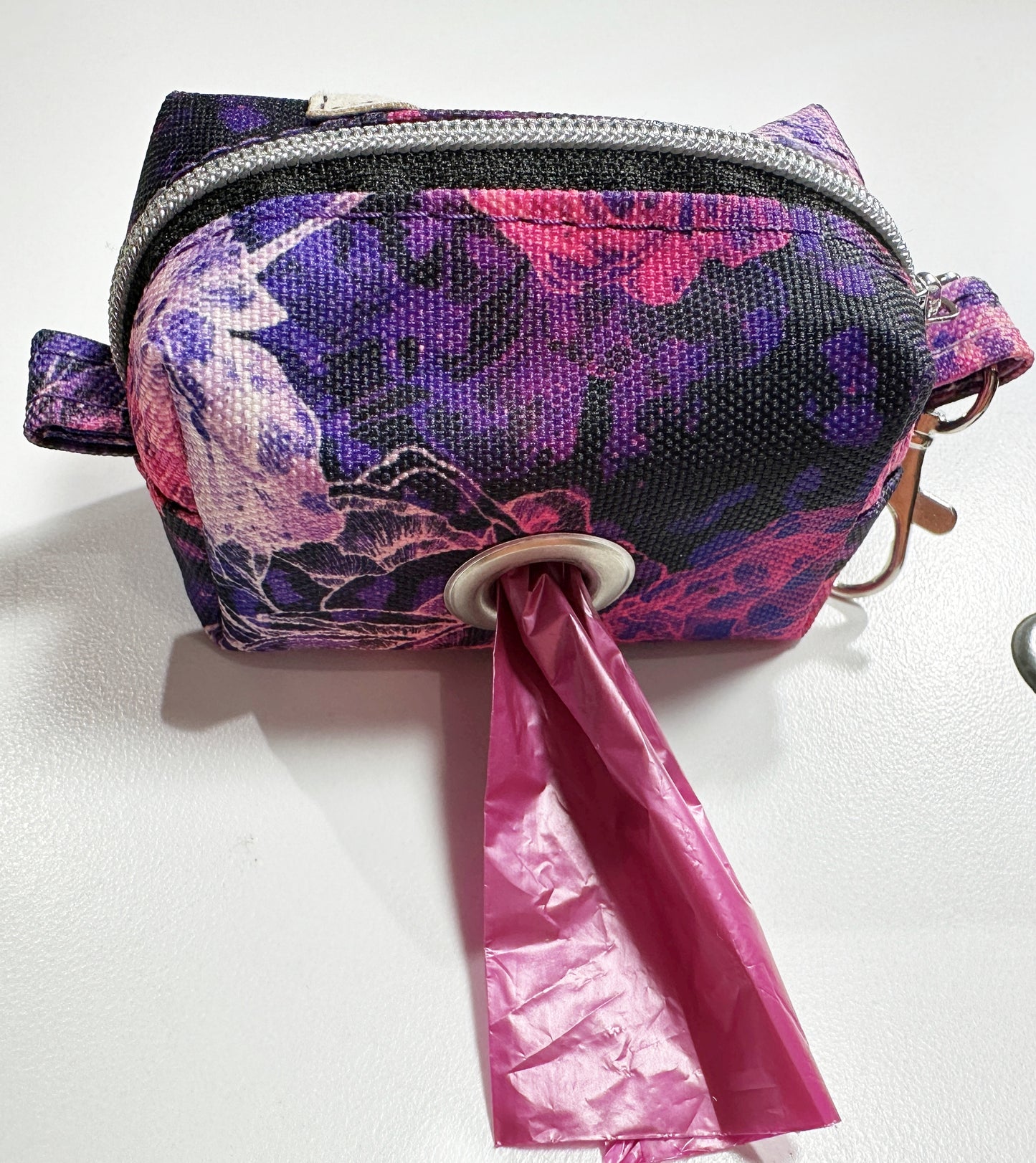 Doggie Poop Bag Holder with Swivel Clasp