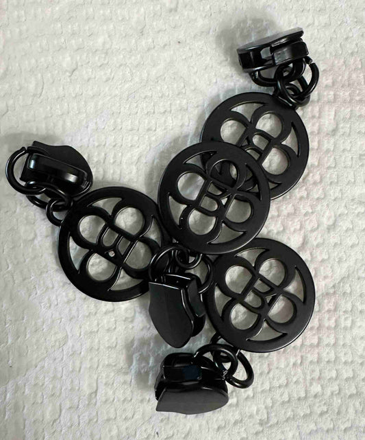 #5 Zipper Pull Petals Set of 4