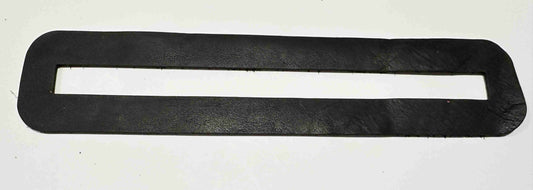 Leather Zipper Overlays 7" Opening