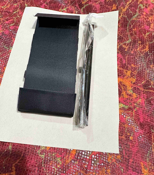 Quick & Easy Accordion Wallet Hardware KIT in Red Leather