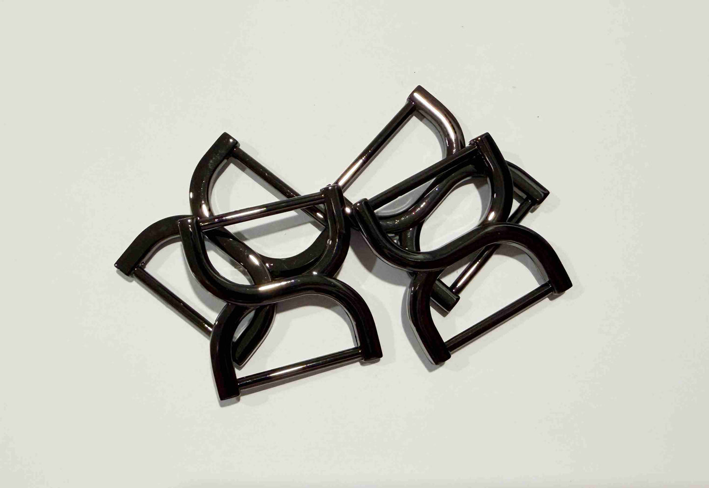 1" Double D Ring Strap Connector / Figure 8 Rings