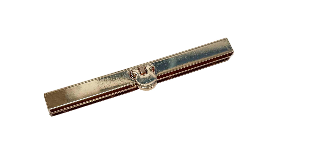 Purse Bar Clasp Sold Individually 4.5" Solid & Embossed