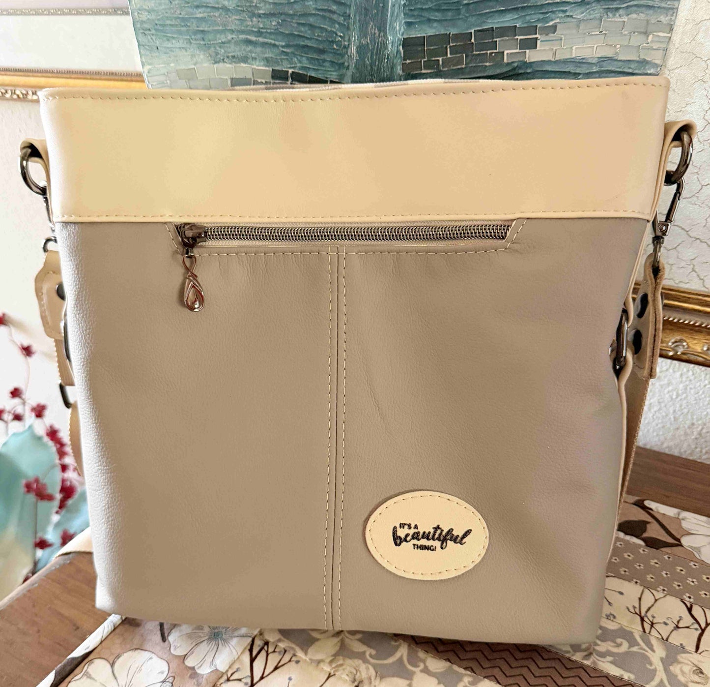 Harmonica Hobo Tote Bag