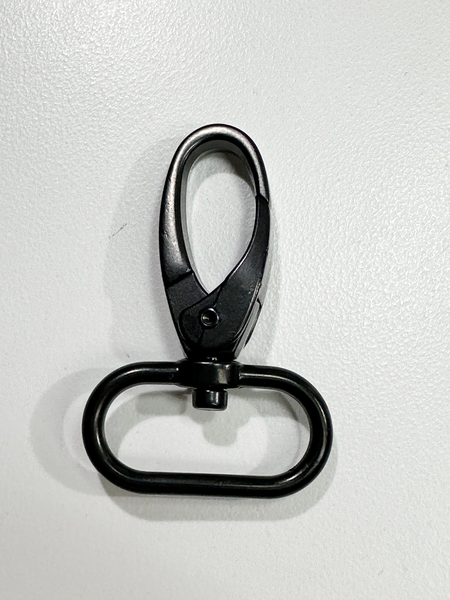 1" Swivel Snap Hooks Matte Black or Matte Rainbow Set of 2