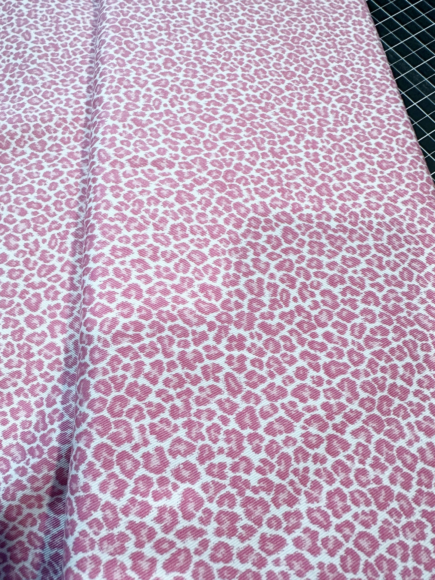 Wild Cheetah Pink Soft fabric