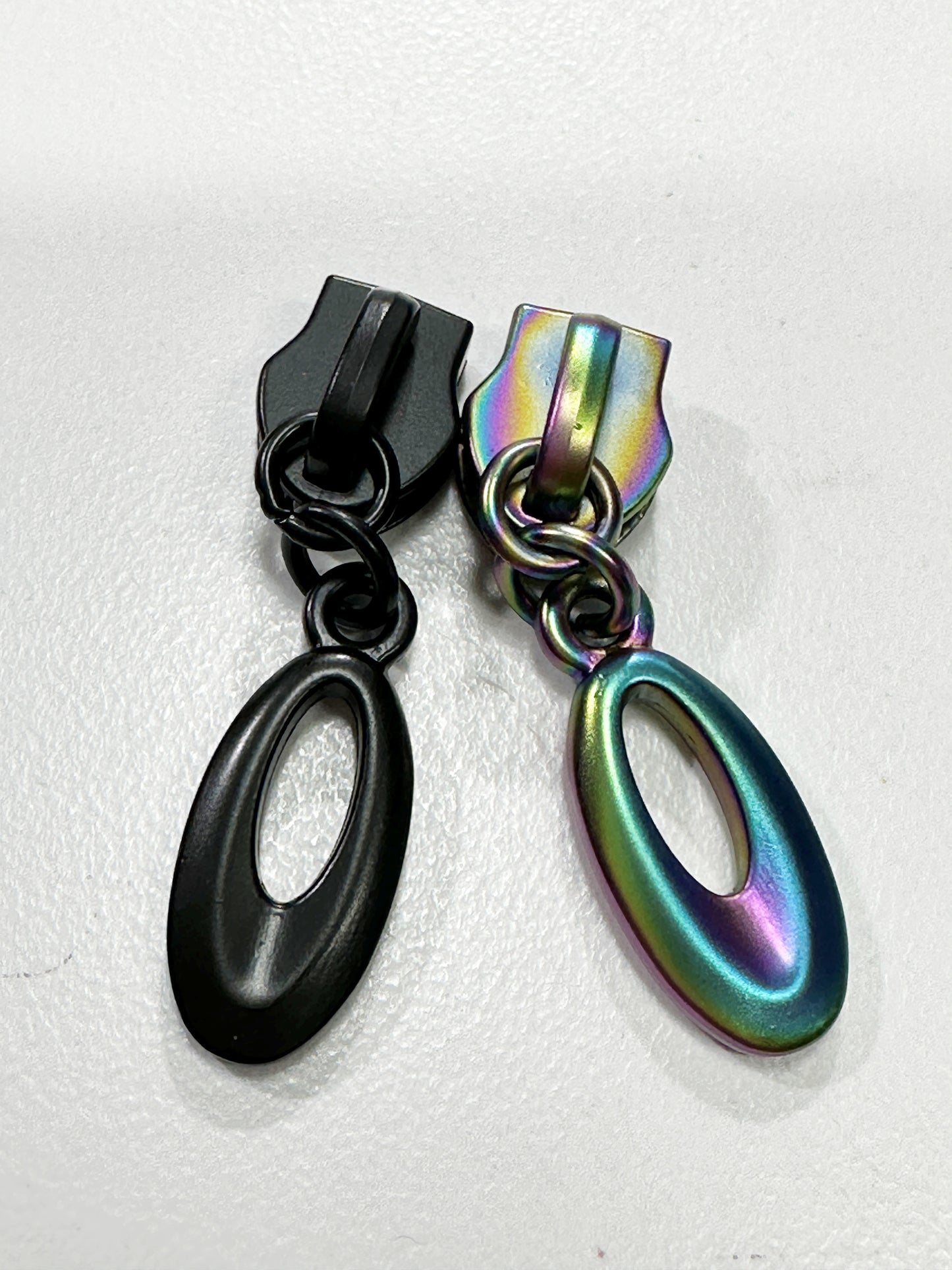 #5 Zipper Pulls Tear Drop Sets of 4