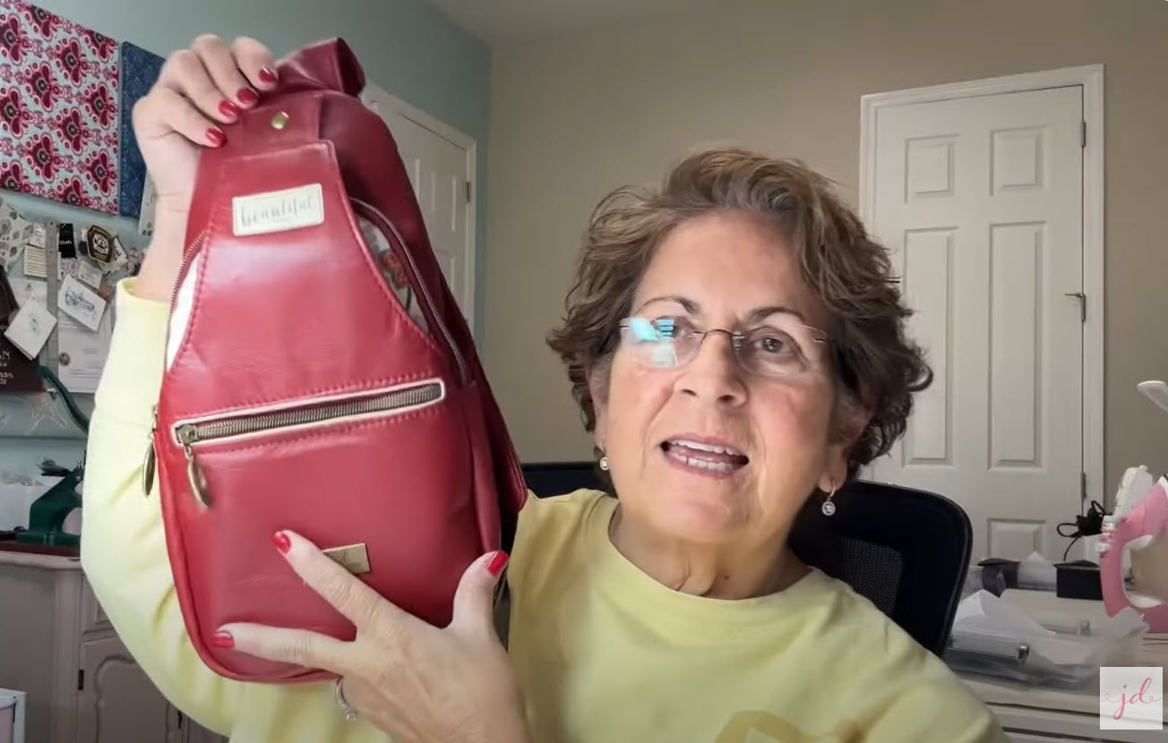 Retro Style Sling Bag a pattern by Kandou