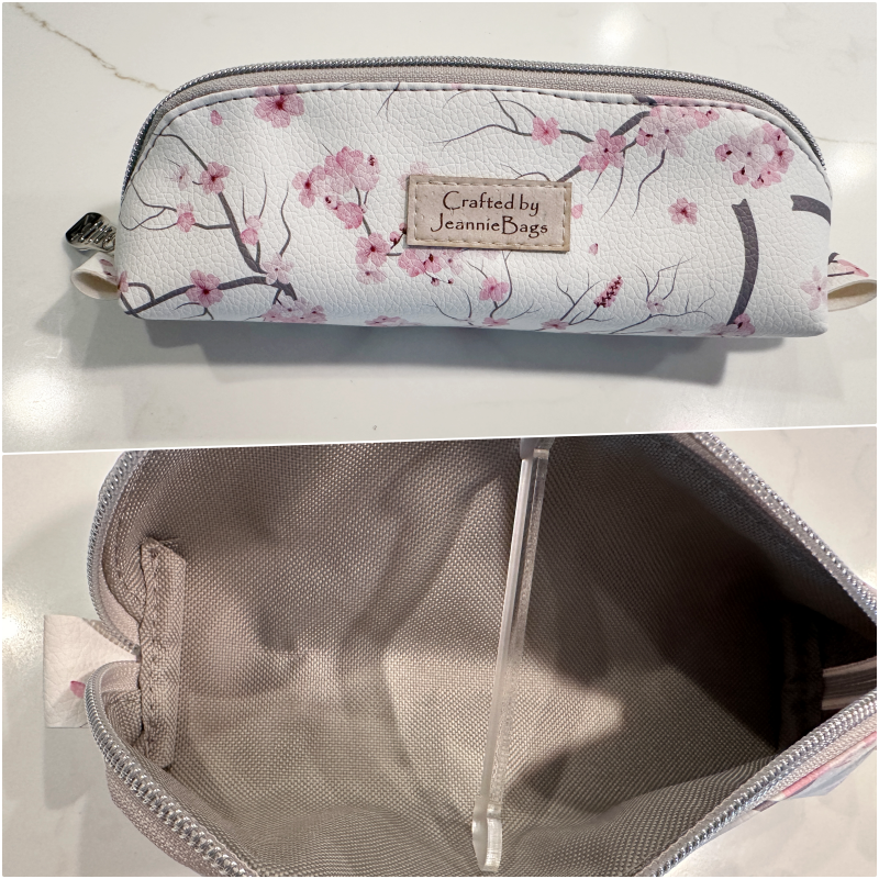 Pencil Pen Case Back to School or Purse Organizer - Jordan Pouch