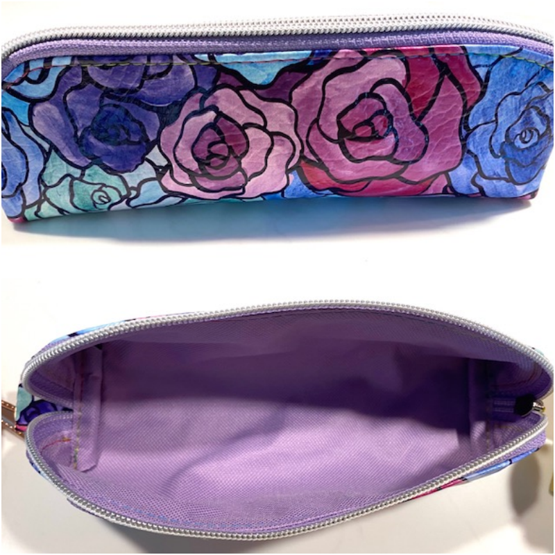 Pencil Pen Case Back to School or Purse Organizer - Jordan Pouch