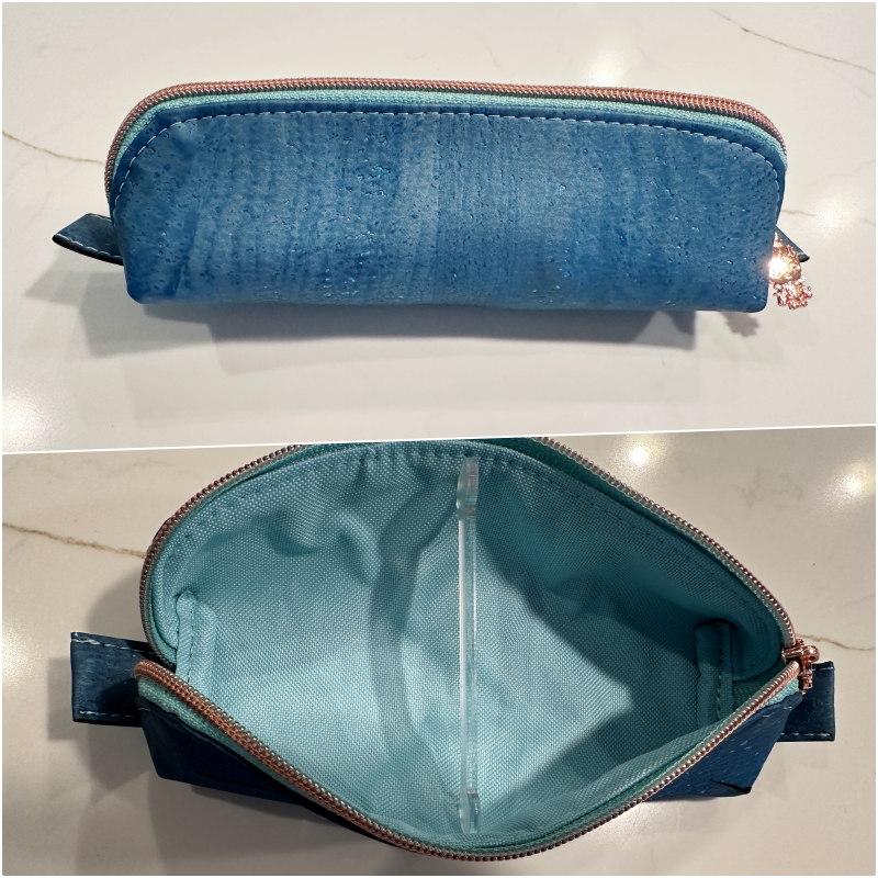 Pencil Pen Case Back to School or Purse Organizer - Jordan Pouch