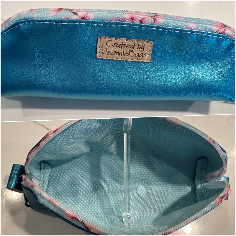 Pencil Pen Case Back to School or Purse Organizer - Jordan Pouch