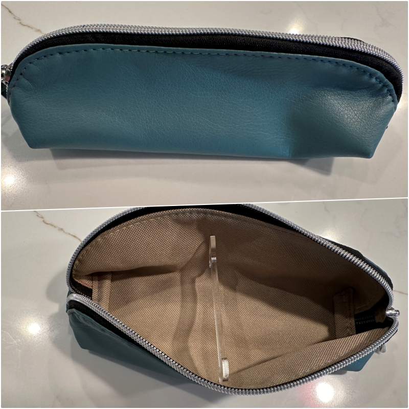 Pencil Pen Case Back to School or Purse Organizer - Jordan Pouch