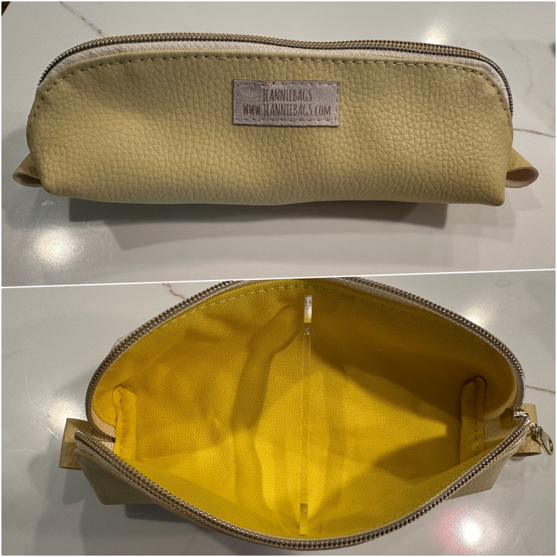 Pencil Pen Case Back to School or Purse Organizer - Jordan Pouch