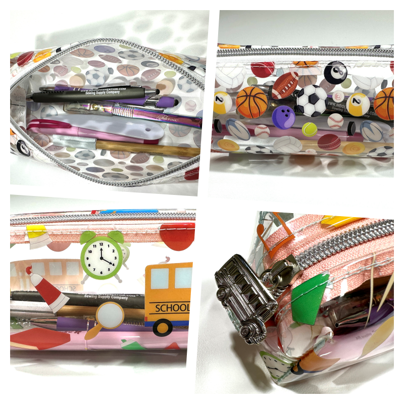 Pencil Case or Storage Zippered Case