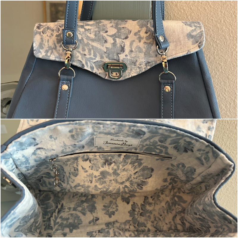 Handbag Serafina Bag Vinyl - Stunning Ready to Ship