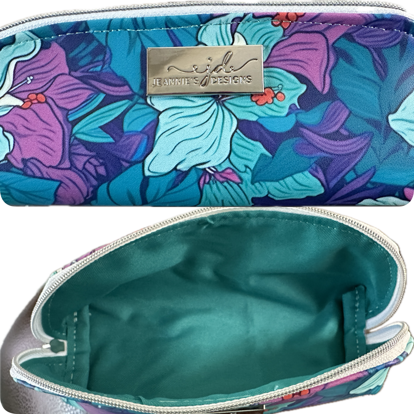 Pencil Pen Case Back to School or Purse Organizer - Jordan Pouch