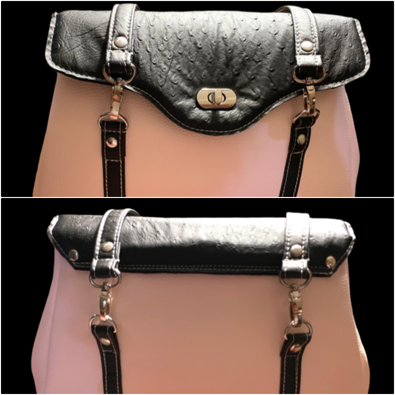 Handbag Serafina Bag Vinyl - Stunning Ready to Ship