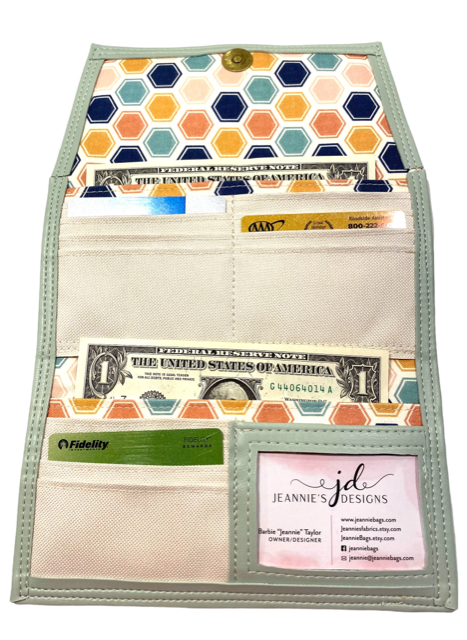 Architect Ladies Wallet Choose your fabric