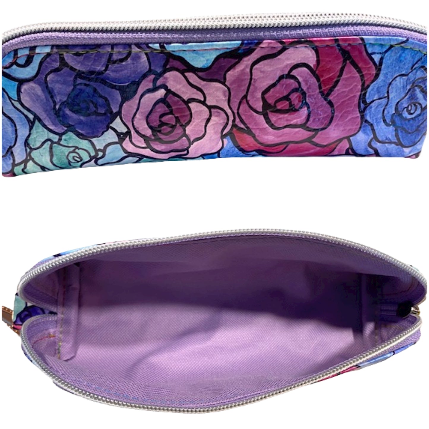 Pencil Pen Case Back to School or Purse Organizer - Jordan Pouch