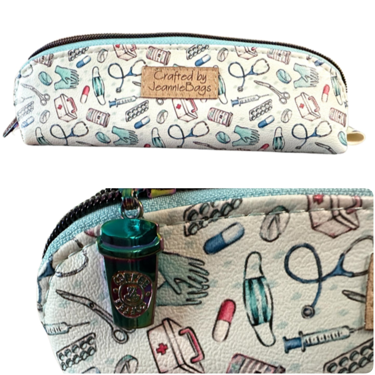 Pencil Case for Purse Backpack Medical Personnel Nurse Doctor Medical Assistant