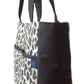 Diaper Bag Tote Cheetah Leopard fabric Large Pockets