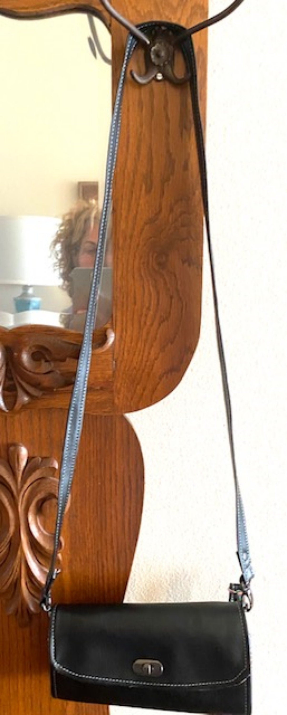 XL Necessary Clutch Wallet NCW Organizer Credit Cards Zippered Crossbody Black Smooth Vinyl Cheetah inside