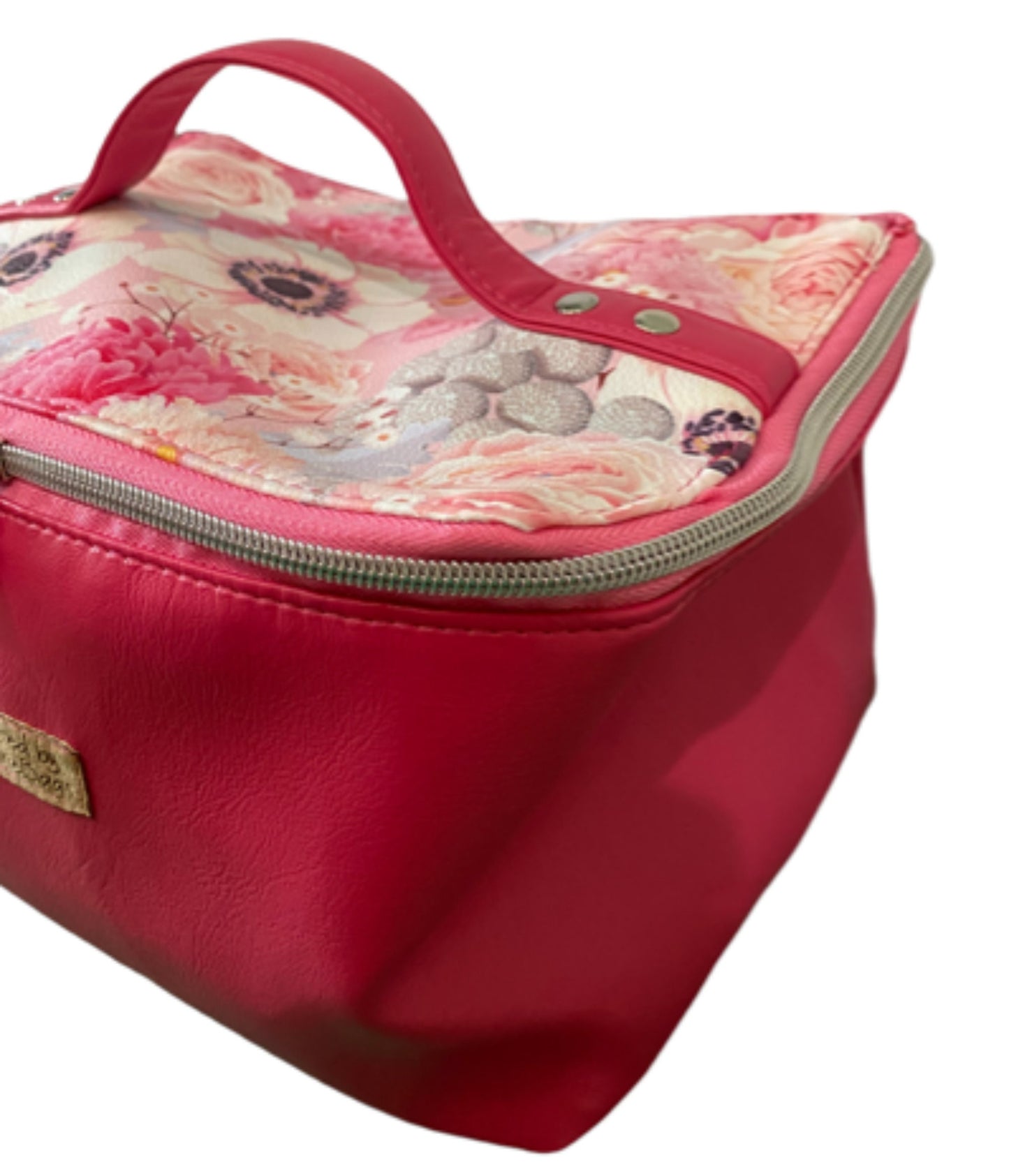 On the Go Pouch Pink You Choose Lunch Box Cosmetic Bag Carry All Toiletry Bag