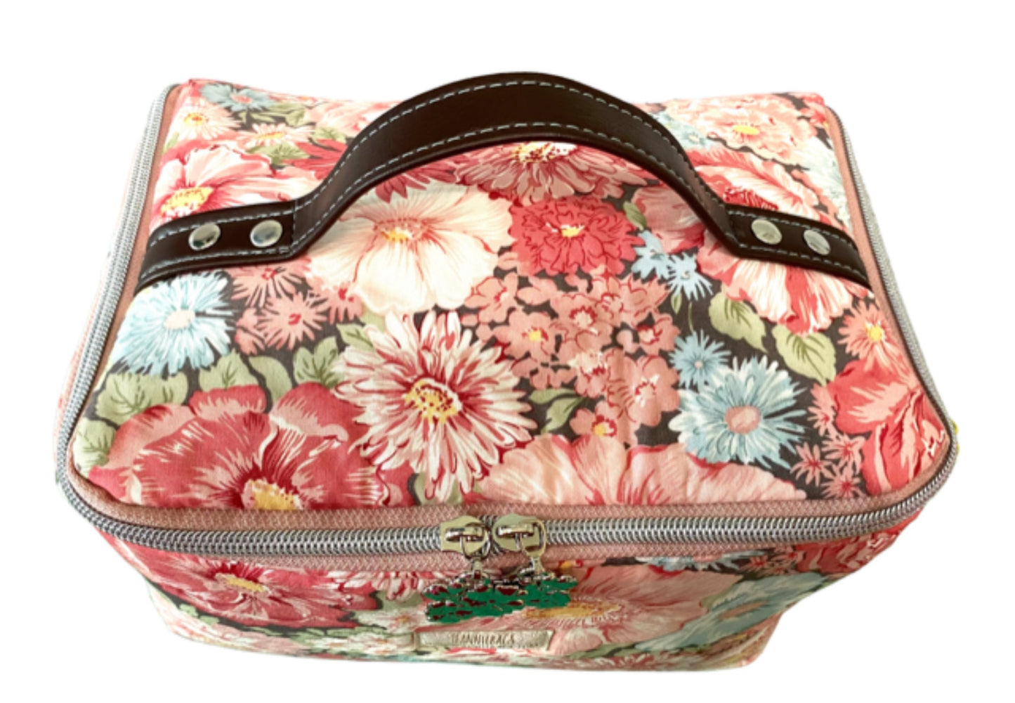 On the Go Pouch Pink You Choose Lunch Box Cosmetic Bag Carry All Toiletry Bag