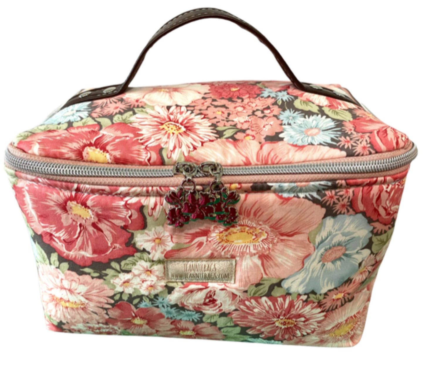 On the Go Pouch Pink You Choose Lunch Box Cosmetic Bag Carry All Toiletry Bag