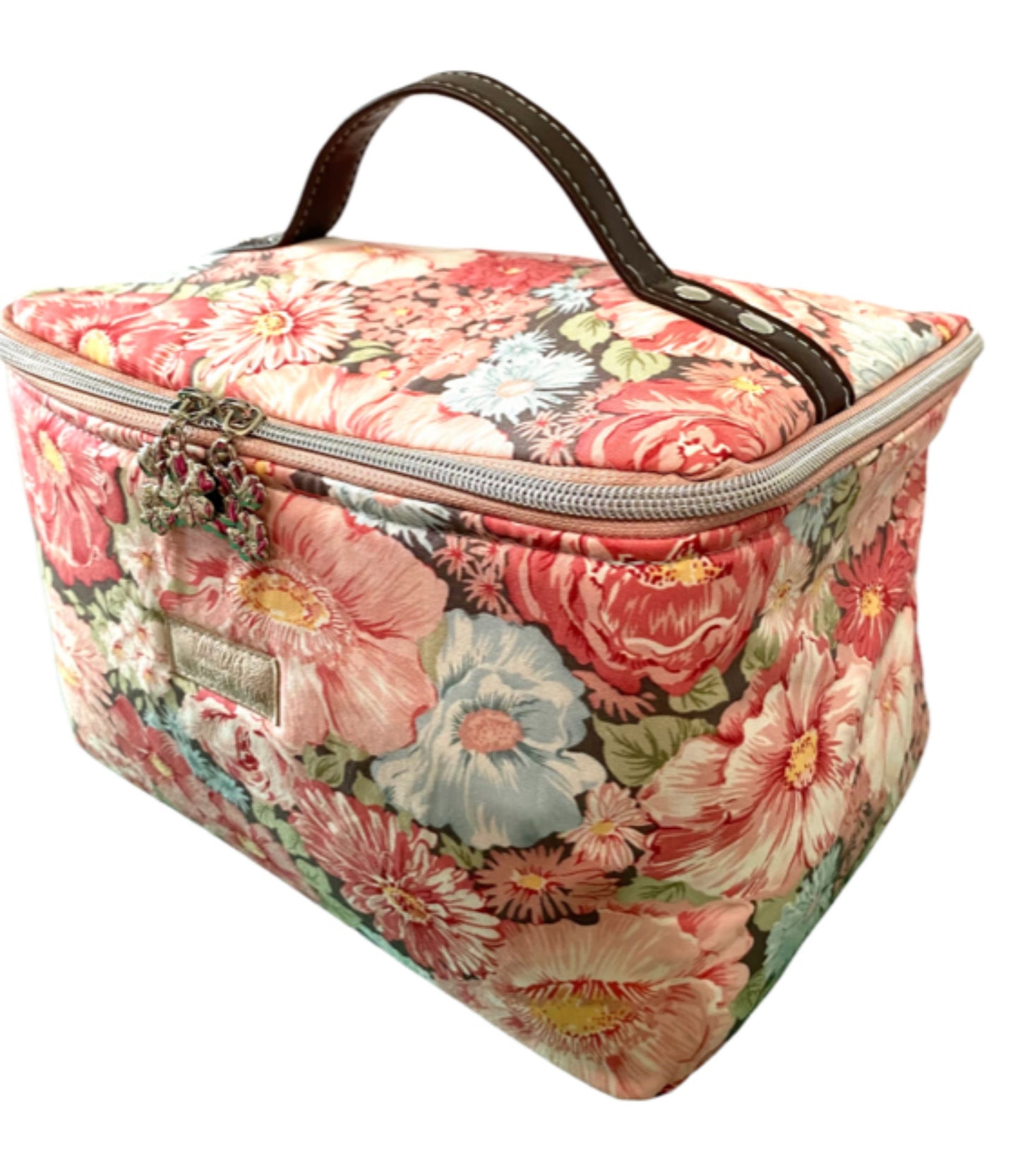 On the Go Pouch Pink You Choose Lunch Box Cosmetic Bag Carry All Toiletry Bag