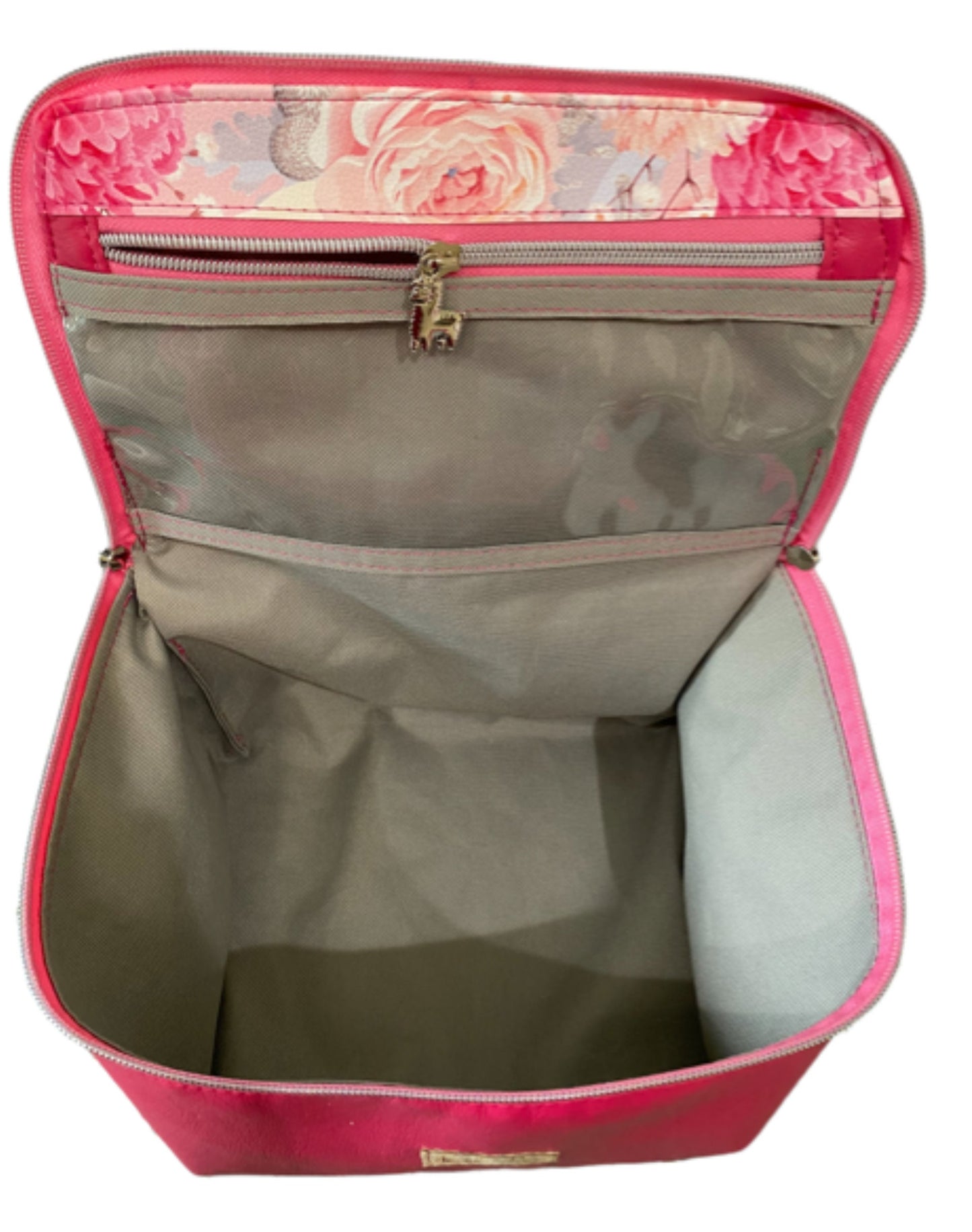 On the Go Pouch Pink You Choose Lunch Box Cosmetic Bag Carry All Toiletry Bag