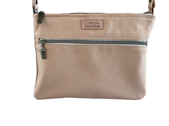 Crossbody Purse Bag Pouch Black Pink or Burgundy