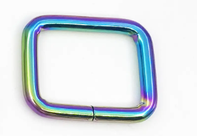 1" Square Rings Set of 4