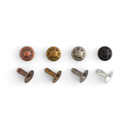 Vintage Rapid Rivets Medium or Large 10 pack