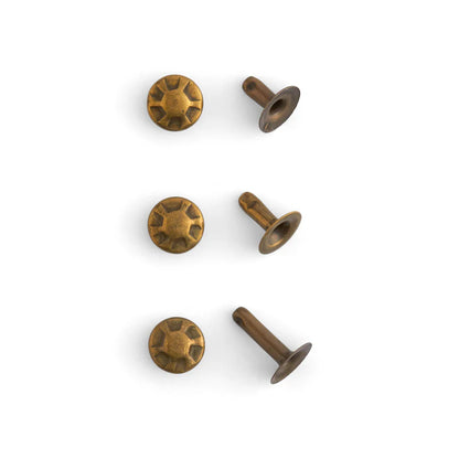 Vintage Rapid Rivets Medium or Large 10 pack